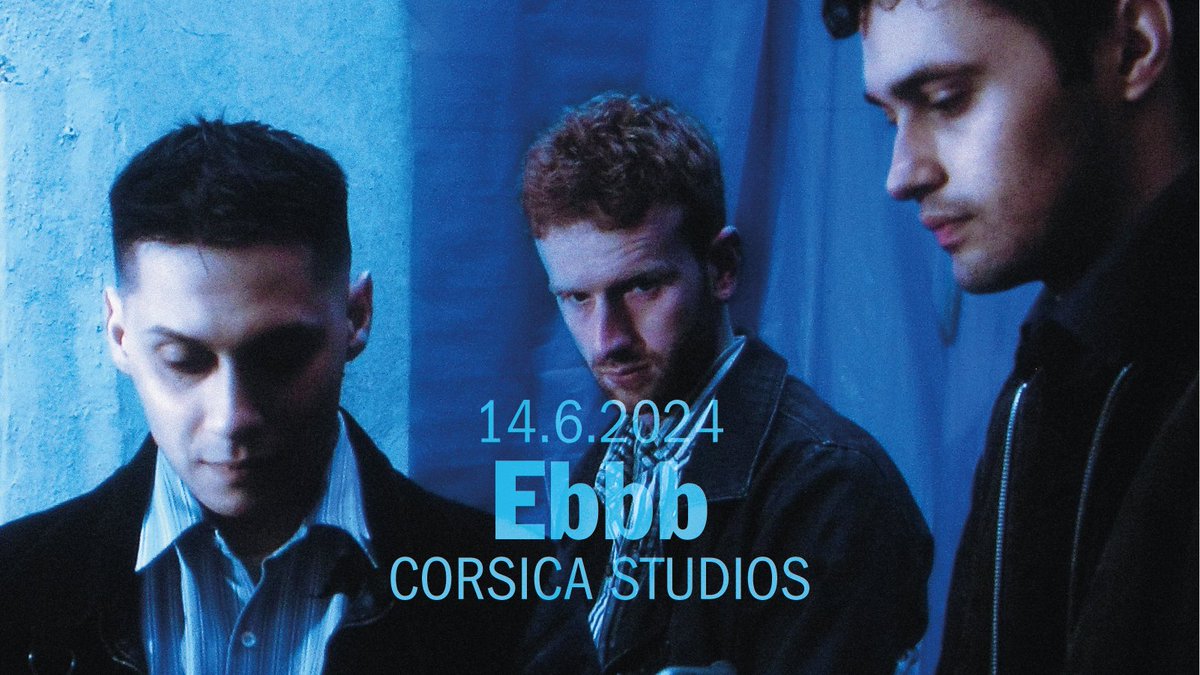 ON SALE: With their debut single ‘Himmel / Swarm’ out now, #Ebbb will play @Corsica_Studios in June 💥 Secure tickets 👉 livenation.uk/taTj50RqU80