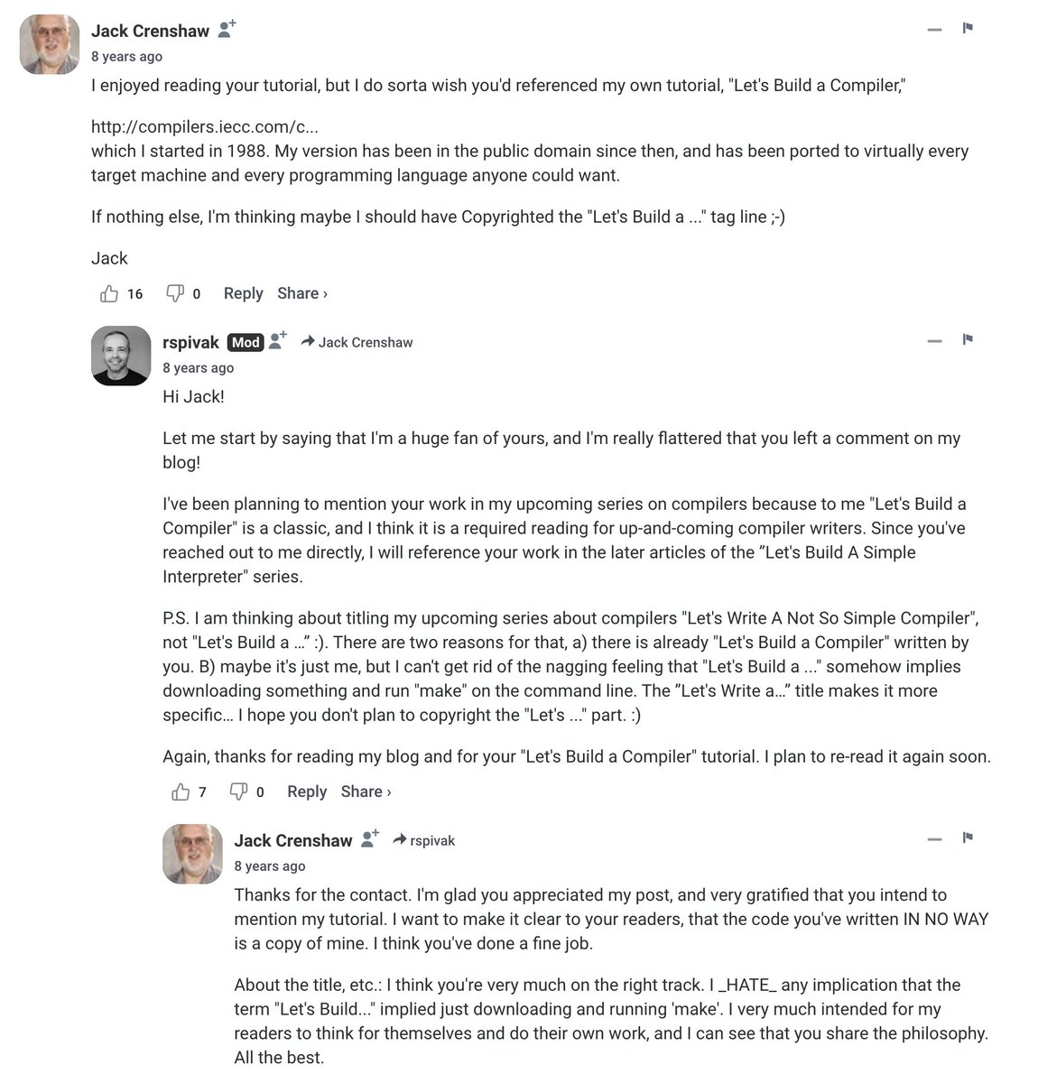 so cute 🤣

'i hope you don't plan to copyright the "Let's...." part' 
awwww 🤌😂