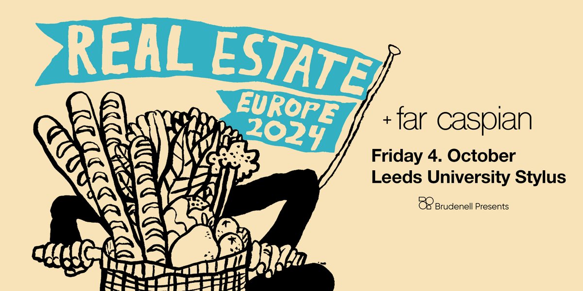 SUPPORT ANNOUNCED! 👀 Leeds-based @FarCaspian will be opening proceedings for @realestateband here in Leeds on 4th October. 🙌 Not familiar? Give their latest album 'The Last Remaining Light' a listen & grab your tickets below! 💡 ➡️ bit.ly/Real-Estate-Lds