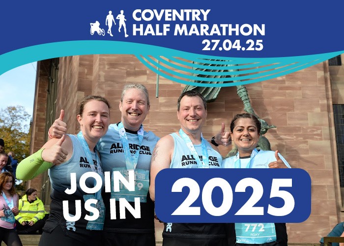 🏃🏽 DIARY DATE @coventryhalf organised by @runforall on Sun 27 April 2025. 💰@GoCVcard members can SAVE £5 on ticket prices - find the promo code in your Go CV account under 'news' ✨ Book your place - orlo.uk/Xh6mP Register for #GoCV at orlo.uk/TMERz