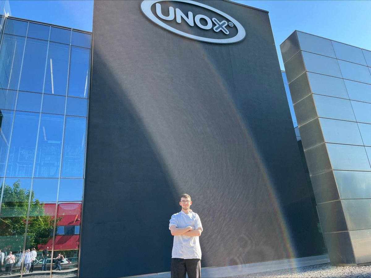 Best of luck to Hospitality & Catering student Jake Sedgwick who’s competing in a culinary contest in Italy!! Jake’s taking part in the CombiGuru Challenge, where he’ll be cooking up a storm at the @UnoxUK in sunny Padua. What a fantastic experience and a great achievement!