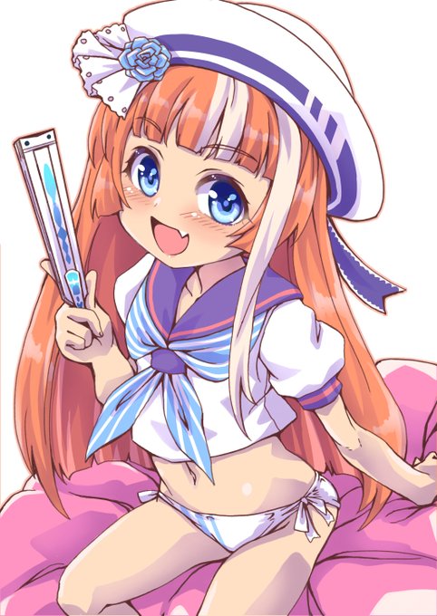 今日はちょっと暑いくらいの日でした
なので水兵ルック水着理事長
#秋川やよい 