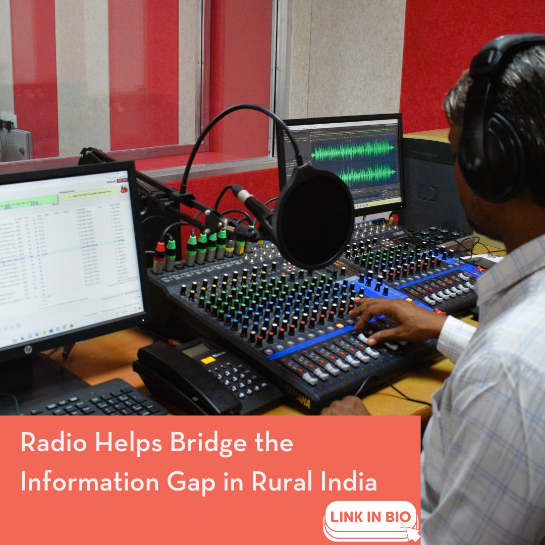 Sonia Chopra, program lead of Outreach for Development, S M Sehgal Foundation contributed as a guest commentator on Radio World. The article outlines the scope and reach of #communityradio and its effectiveness as an important #media tool.  
radioworld.com/columns-and-vi…