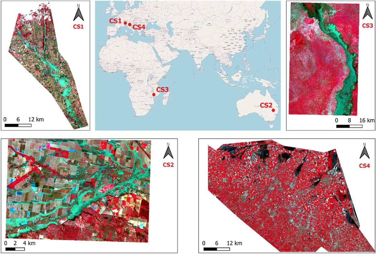 Excited to share our latest work on flood mapping! 🛰 We utilized Random Forest classification and diverse geospatial data to enhance accuracy. 
For more info, check: doi.org/10.1016/j.rsas… 

#flooding  #monitoring  #MachineLearning