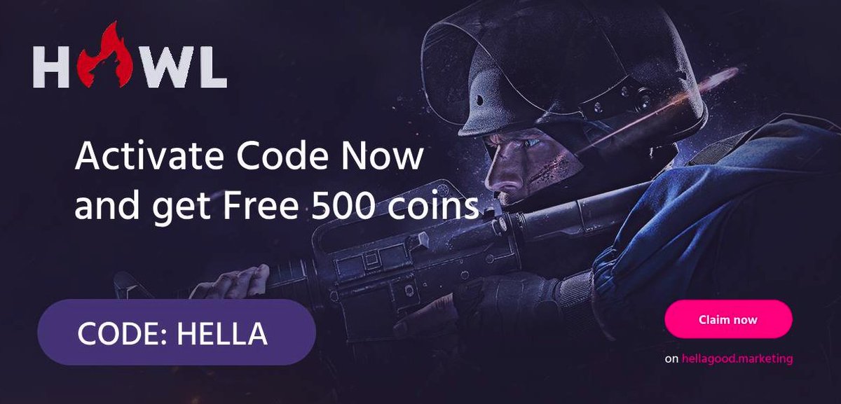 HowlGG_codes's tweet image. What is Howl GG Promo Code? 
   
Howl GG promo code is a special code provided by the  platform that users can use to receive various bonuses and rewards. 
For example Using Codes:  
"hella" or "hellagood" ➡️ you can get Free 500 coins 

🤑 howl.gg/r/hella 🤑