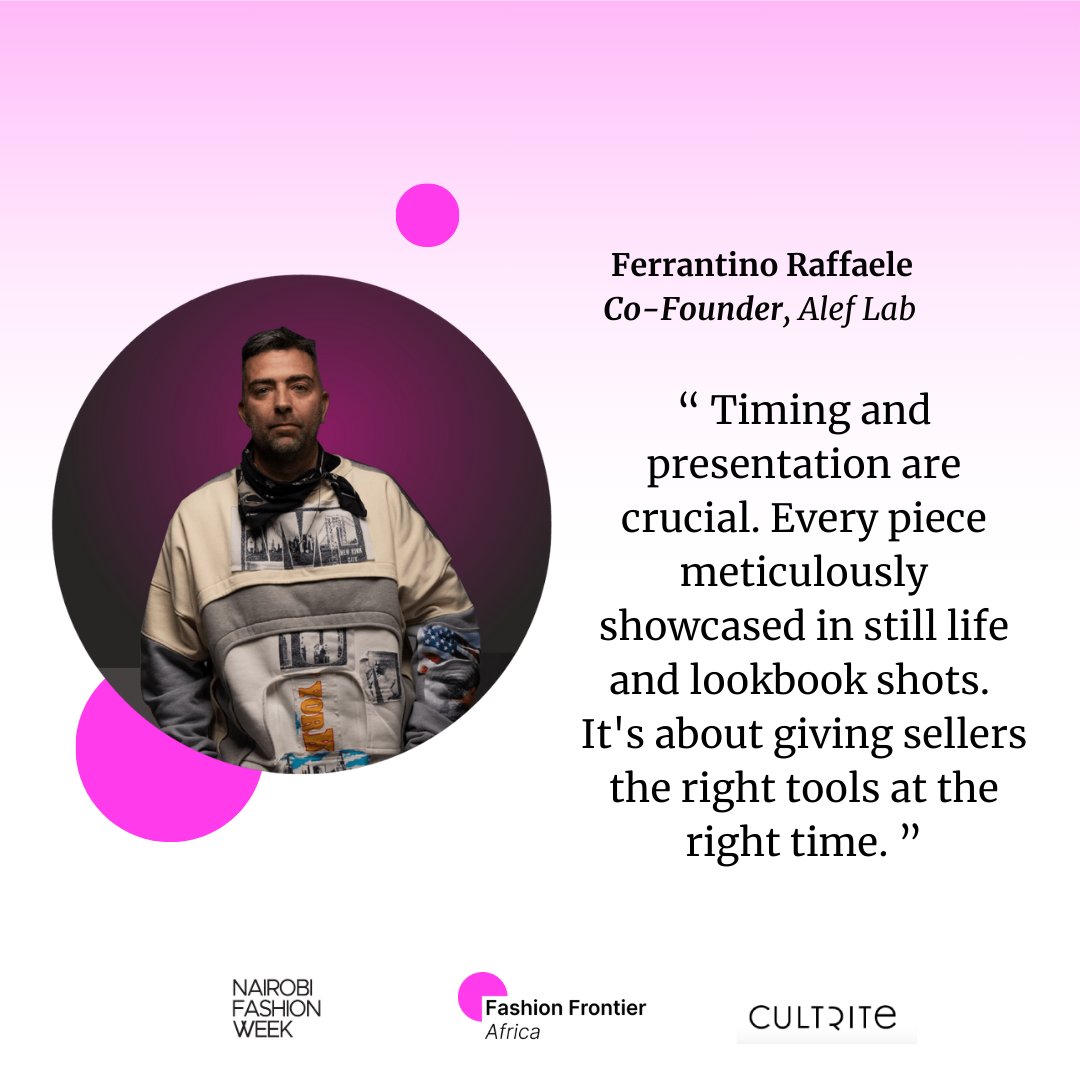 Exploring insights from Fashion Frontier Africa's (FFA) Style Sells Webinar, we uncover invaluable wisdom shared by sales and buying expert Ferrantino Raffaele. #FashionFrontierAfrica #StyleSells #GlobalFashionInsights #FashionStrategy #FashionDreamer