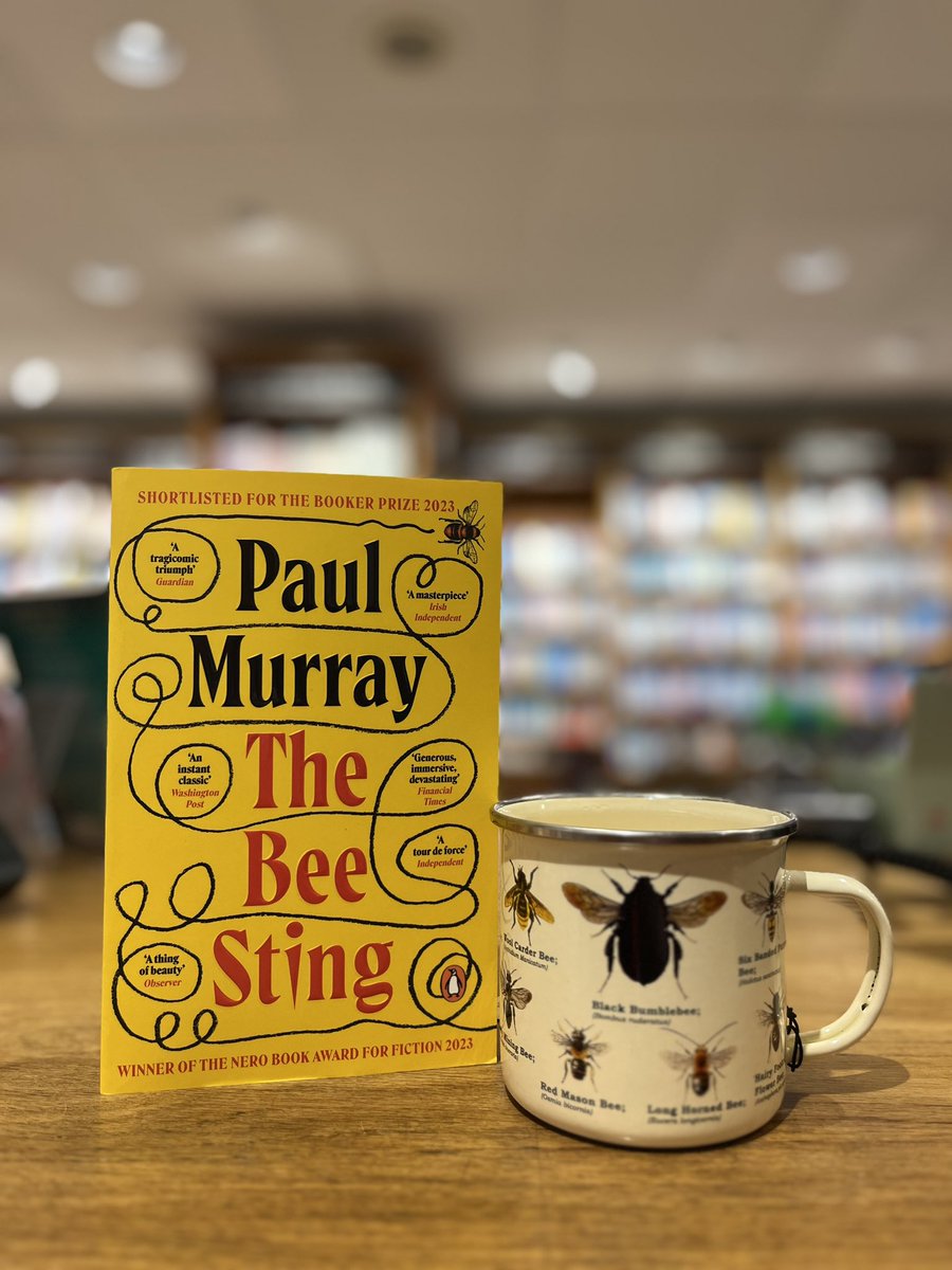 A familial tragicomedy from the Booker-shortlisted Paul Murray, The Bee Sting is the perfect May fiction book of the month! 

#thebeesting #paulmurray #waterstonesbookofthemonth #waterstonesabergavenny