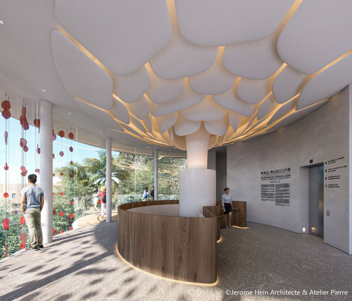 モナコ パビリオンのテーマは、「Take Care of Wonder」🇲🇨 来館者が