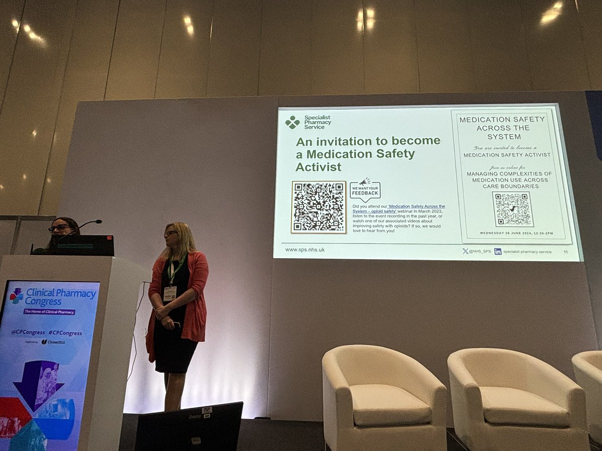 Come and become a medication safety activist! 🦸🏽‍♀️ @BischlerAnna @EmmaKirkMSO @CPCongress #cpcongress #medicationsafety @msonetwork