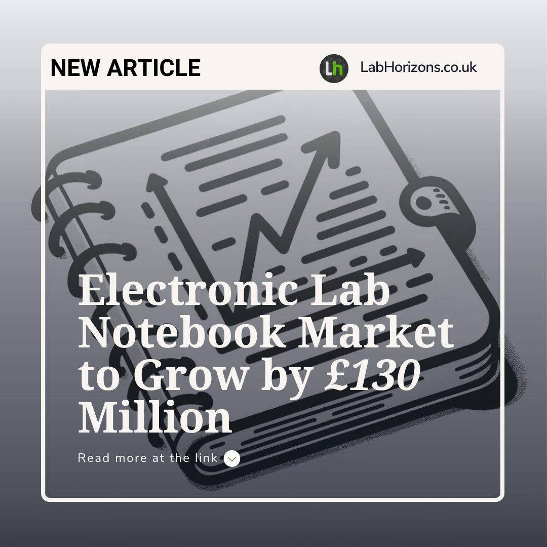 The global electronic lab notebook market is set to grow by £130 million by 2028, with one region leading the way.

Read more... 🔗 labhorizons.co.uk/2024/05/electr…

#LabNotebook #ELN #STEM #Research