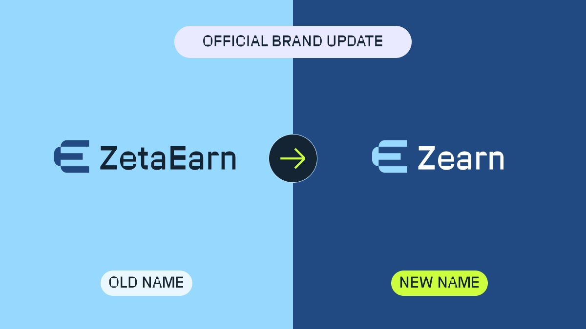 🌟 We're evolving! ZetaEarn is now Zearn. 

This sleek new name mirrors our sharpened focus on providing seamless staking and boundless earning across multiple avenues. 

Stay tuned as we expand our horizons with exciting new collaborations. The future is bright and omnichain…