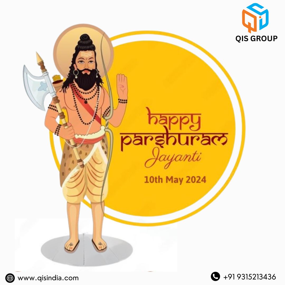 Greetings to all on the auspicious occasion of Parshuram Jayanti. Maybe stay inspired by his life to follow the path of Dharma, courage, and righteousness.

#QISGroup #QISIndia #QualityInternationalServices #QIS_India #ParshuramJayanti #Parshuramjayanticelebration2024