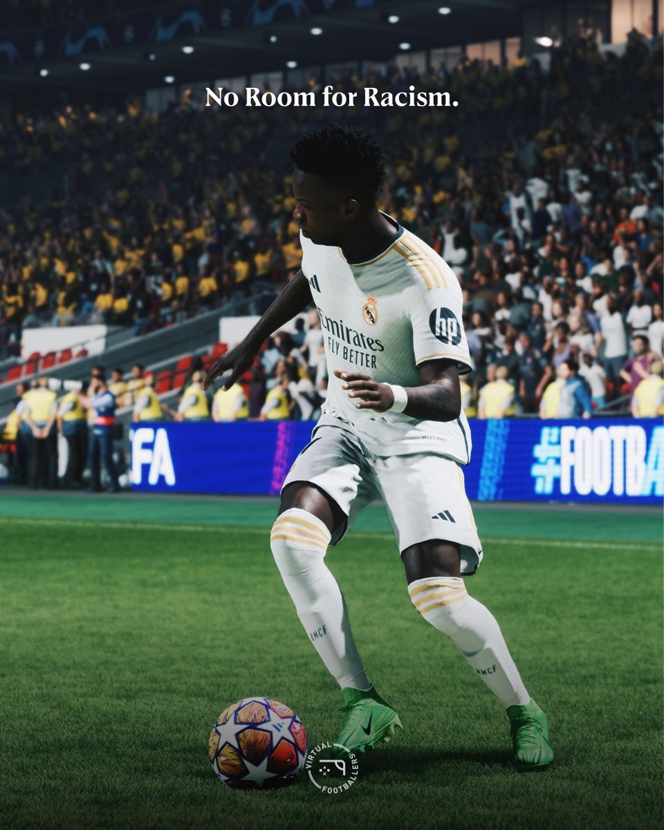 There’s ‘all’ in ‘football’.

Say no to racism, both on and off the pitch. #NoRoomForRacism