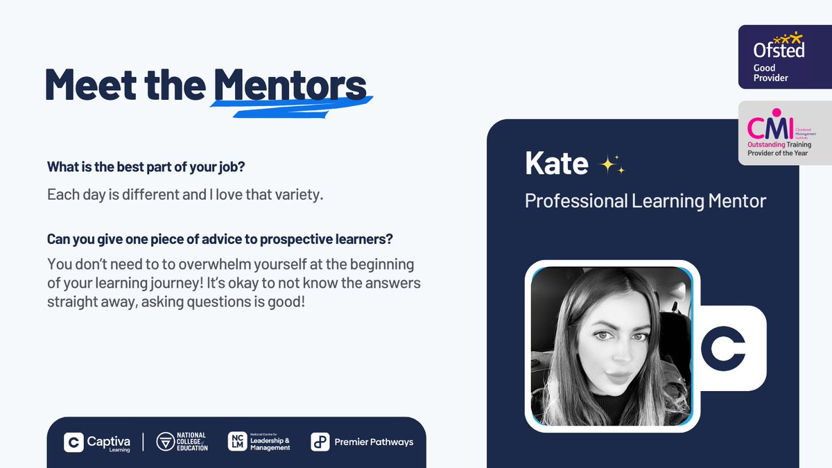 Meet the Mentors 💫

One of the newest members of our team, but already making a huge impact, it's Kate!

#OurNCEJourney