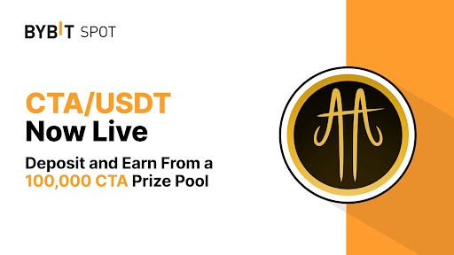🎲Bybit  CTA Launchpool: Stake CTA, USDT or MNT to Earn a Share of 5,000,000 CTA!

🔥Deposit and Earn from a 100 000 CTA Prizepool

👉Stake to Earn: partner.bybit.com/b/ctalisting

📅Event Period: May 15, 2024, 8 AM UTC – May 22, 2024, 8 AM UTC

🎲Additional  Exclusive Prize pool Cross…