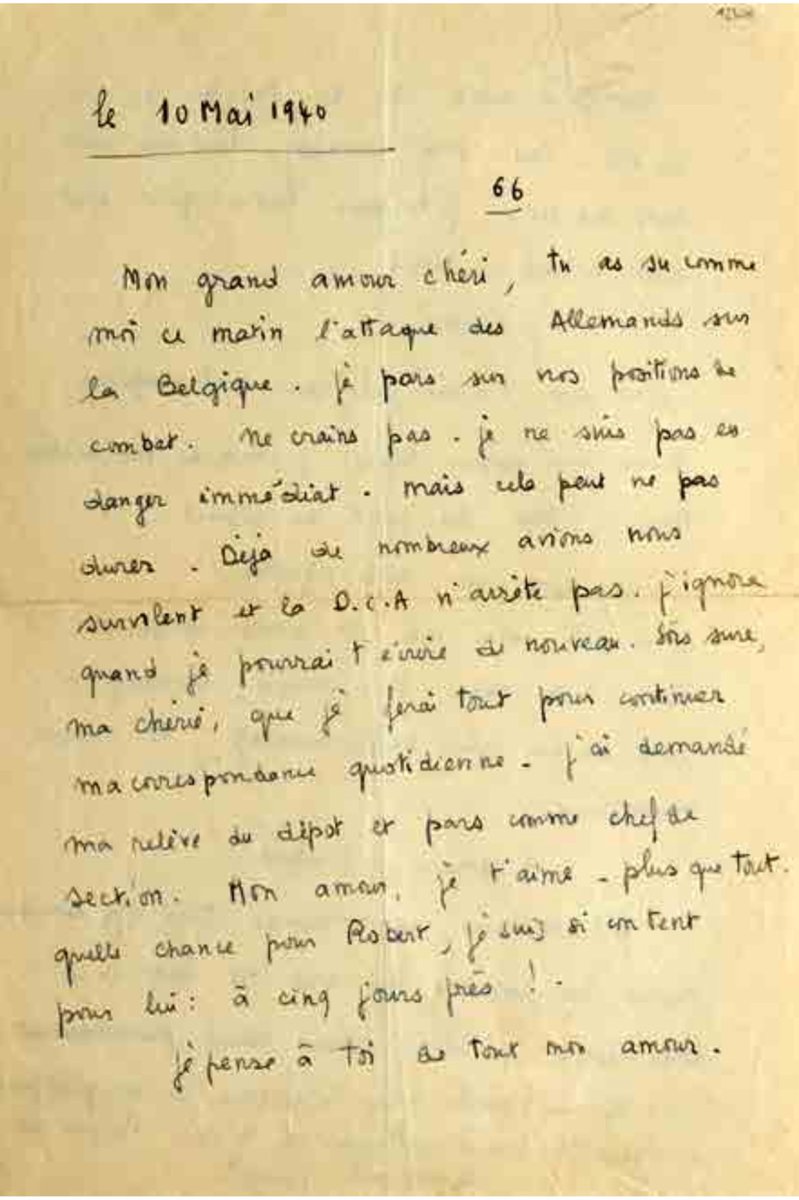 Le 10 mai 1981 #FrançoisMitterrand est élu président de la République.
Lui qui était attentif aux anniversaires a dû penser à #CeJourLà  10 mai 1940 :
« Je pars sur nos positions de combat. Ne crains pas. Je ne suis pas en danger immédiat. Mais cela peut ne pas durer. 1/3 ⤵️