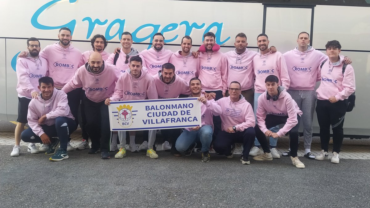 BM_CiudadVCA's tweet image. EL EQUIPO YA ESTÁ EN DESTINO. 

Fase de ascenso a Primera División, Poio (Pontevedra)