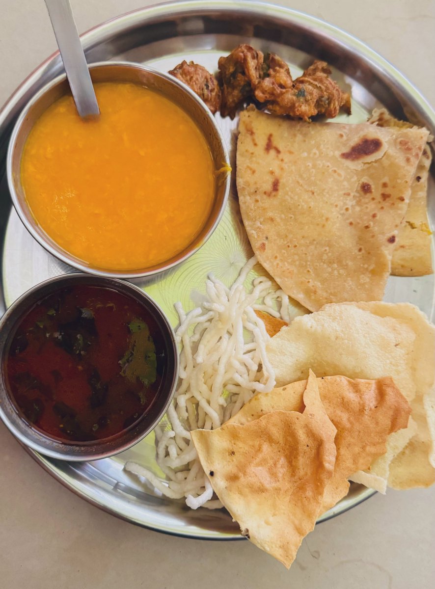 Yummiest lunch for #akshayatritiya2024 #PuranPoli #Aamras 😋