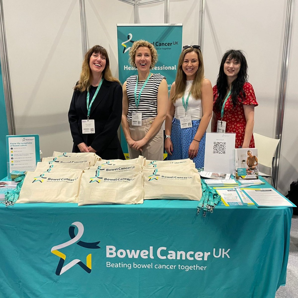 Today we're at the #CPCongress. We'll be talking to pharmacists to highlight the importance of earlier diagnosis and to share our support services. Come and visit us on stand C10. Find out more about our work with healthcare professionals👇 bit.ly/3wvcRTY @CPCongress