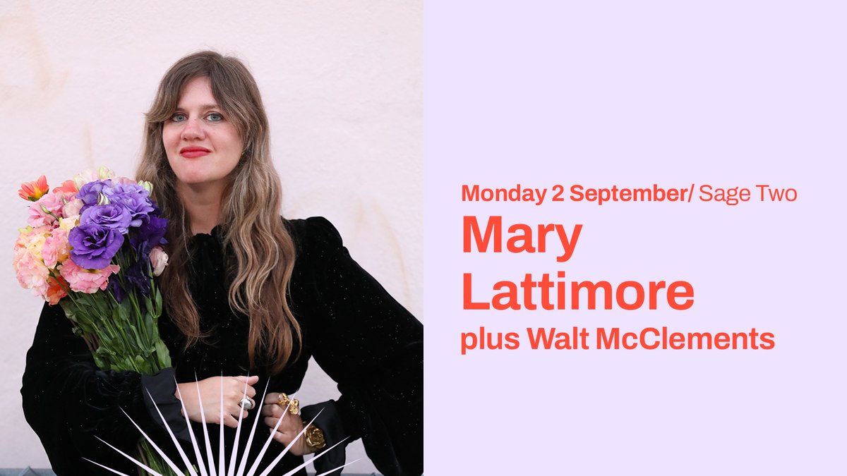 🆕 Pre-eminent. Enveloping. Music that resonates with you. American harpist and composer @marylattimore performs, writes and records harp parts for songs and has worked with such great artists as Meg Baird, Thurston Moore and Sharon Van Etten. 🎟️ bit.ly/MaryLattimoreTG