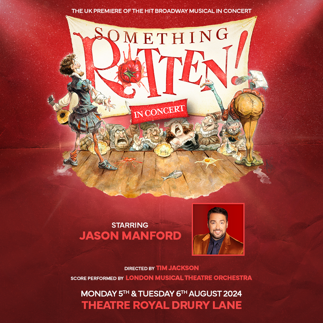 Welcome to the Renaissance! Making its UK debut this August and starring Jason Manford, Something Rotten! is a hilarious mash-up of sixteenth century Shakespeare and twenty-first century musical theatre that delighted Broadway audiences for nearly two years. Tickets on sale now