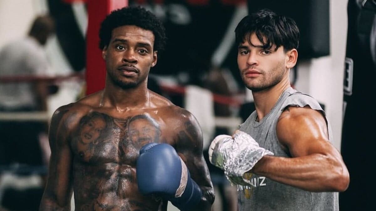 My latest on @worldboxingnews as suspension threatens @RyanGarcia vs @ErrolSpenceJr Aug 10 plans for At&T Stadium worldboxingnews.net/2024/05/10/sus… #GarciaSpence #Boxing