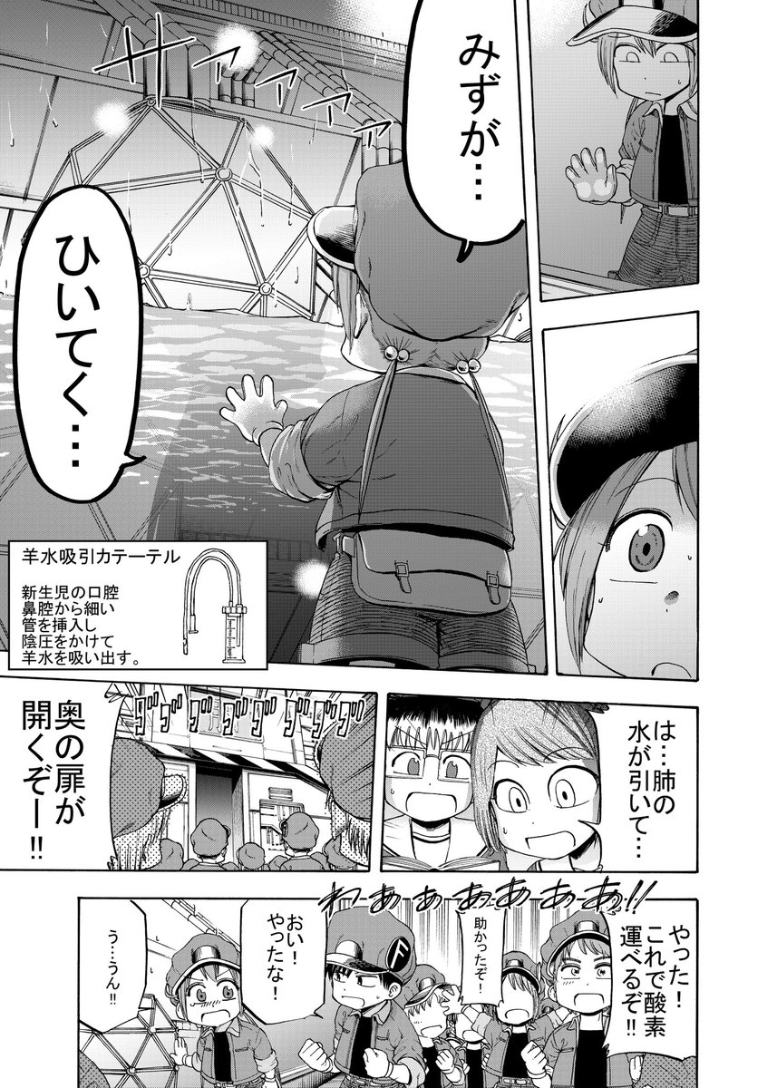 生まれたての赤ちゃんの中で巻き起こる細胞のお話
(9/11)
#漫画が読めるハッシュタグ 