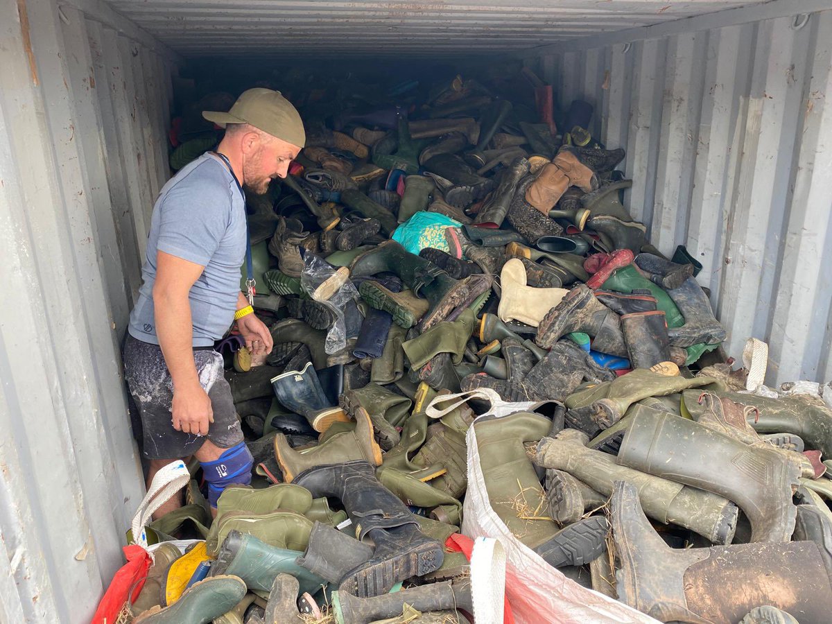 Wellingtons on their last leg of the journey to Nakuru Kenya. Thanks for everyone who donated to help Welsh Agriculture and farmers in Kenya. It was rather bigger challenge than I thought it was going to be if I’m totally honest. 😅 @NFUCymru