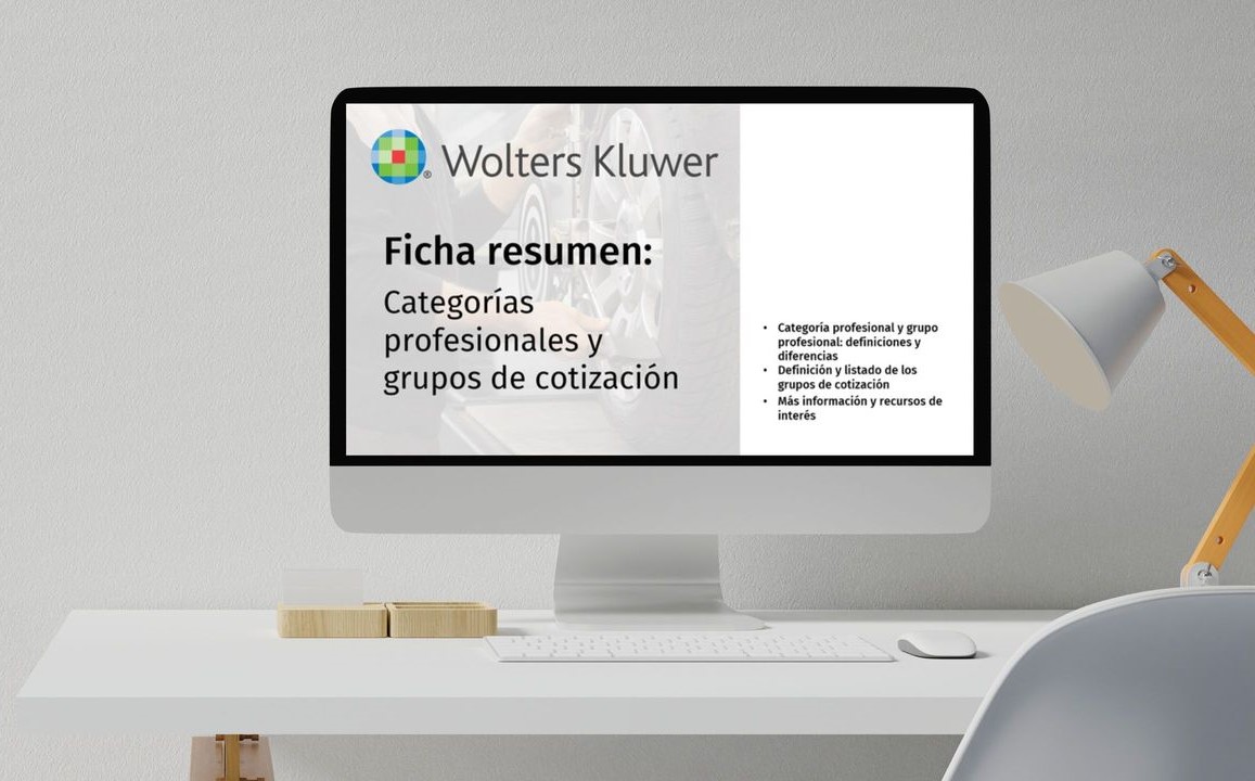 🔵 Categorías profesionales y grupos de cotización. 👨‍💻Diferencias y elementos clave.

📑 Descarga gratis la ficha resumen con el listado actualizado de grupos, definiciones y más recursos.

▶ bit.ly/3JSrRP0

#laboral #RRHH #Asesoría #DespachoProfesional #Empresa #Pyme
