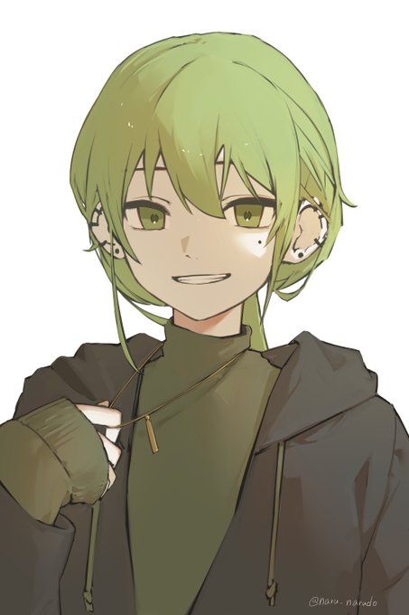 「緑髪 長袖」のTwitter画像/イラスト(新着)
