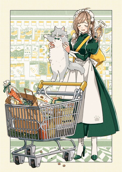 「brown hair cat」 illustration images(Latest)｜3pages