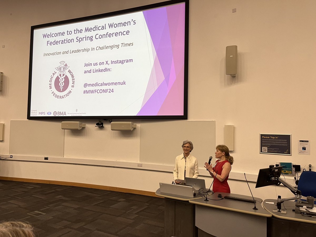 #MWFCONF24 opened by  HRH The Duchess of Gloucester, looking forward to a fantastic conference thank you to Katie Aldridge & @scarlettmcnally and all the officers of MWF