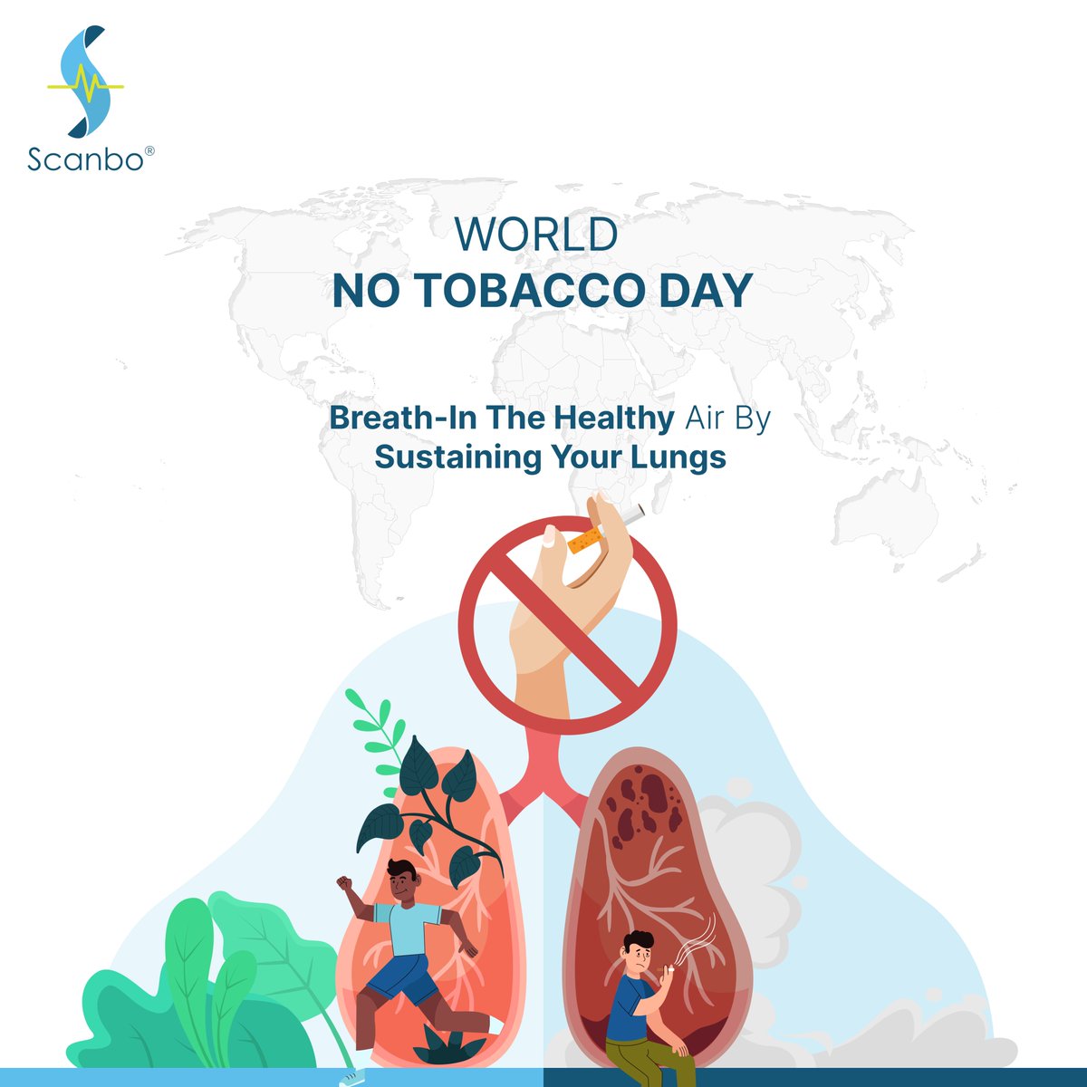 ScanboOfficial's tweet image. 🚭This World No Tobacco Day, let's breathe in the gift of healthy air by nurturing our lungs. 

#WorldNoTobaccoDay #HealthyLungs #BreatheFree #TobaccoFreeLiving #Scanbo #MedTech #Biotech #Blockchain #Quantum_Computing #AI