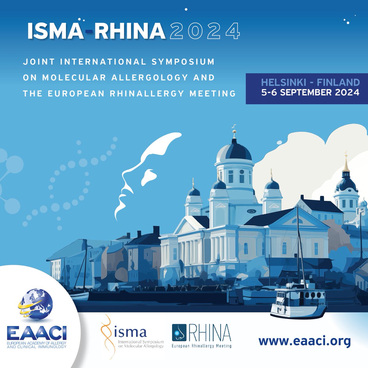 🔬 Exciting News! Join us for ISMA-RHINA 2024! 🔬 Mark your calendars for 5-6 September 2024📆, as we invite you to the EAACI ISMA-RHINA 2024 joint meeting in Helsinki, Finland!🇫🇮 This dynamic event combines the renowned International Symposium on Molecular Allergology…