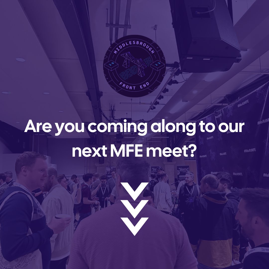 The perfect warm up for the MFE Conference! Grab your free spot & get involved in Pizzas, Beers & Dev networking, what's not to love? 🎟️ Register your space: middlesbroughfe.co.uk/meetups/may-20… Thursday 23rd May | Boho One | Middlesbrough