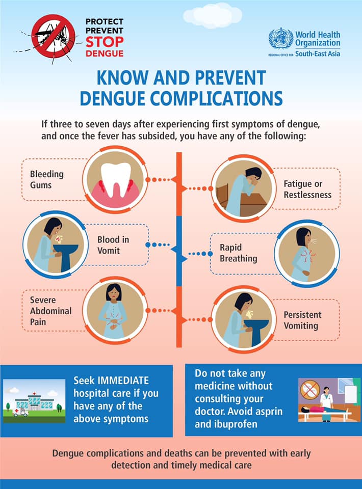 Dengue 🦟 complications can be deadly. Get the facts and know when to seek hospital 🏥 care.