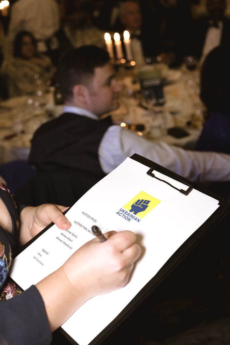 We are grateful to everyone who supported Ukraine at the Ukrainian Action @UkrAaction Fundraising Dinner in April! They managed to raise nearly £70K to be used for the program of rehabilitation of the Ukrainian wounded defenders and to continue supplying vehicles to our country