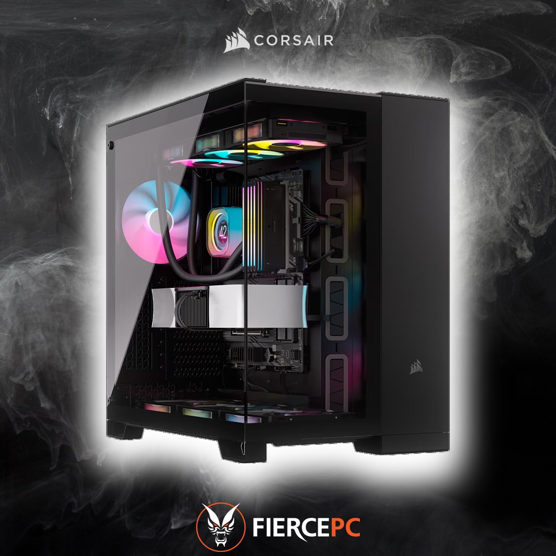 We've added 4 new case options to our iCUE Link PCs, including the 6500X, 6500D, 2500X and 2500D. With dual chambers and reverse connector motherboard compatibility, these @CORSAIR cases are sleek, minimalist and elegant. We love them!