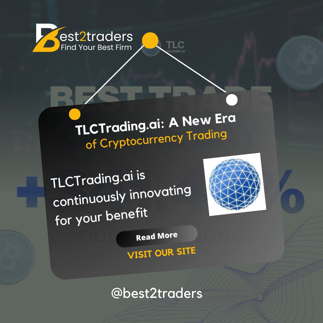 Best2Trade's tweet photo. Discover the exciting updates from TLCTrading, a leader in cryptocurrency trading.
Read More: https://t.co/AZ9dD7y4HA
#best2traders #TLCTrading #Cryptocurrency #Trading #APIIntegration #ArmeniaLaunch #CryptoProfits https://t.co/oiTu0kS6dr