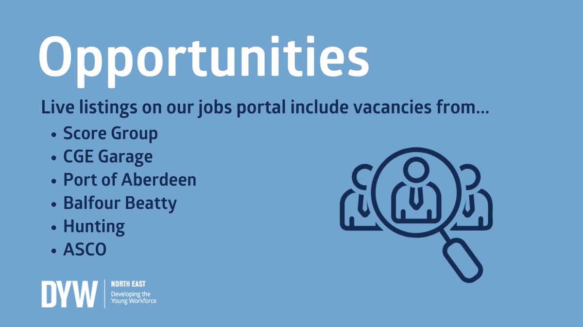 New opportunities incoming 📢 Our jobs portal has a variety of new entry-level positions this week - perfect timing for those who are considering their next steps after school. Check out the full range here 👇 bit.ly/DYWjobsportal