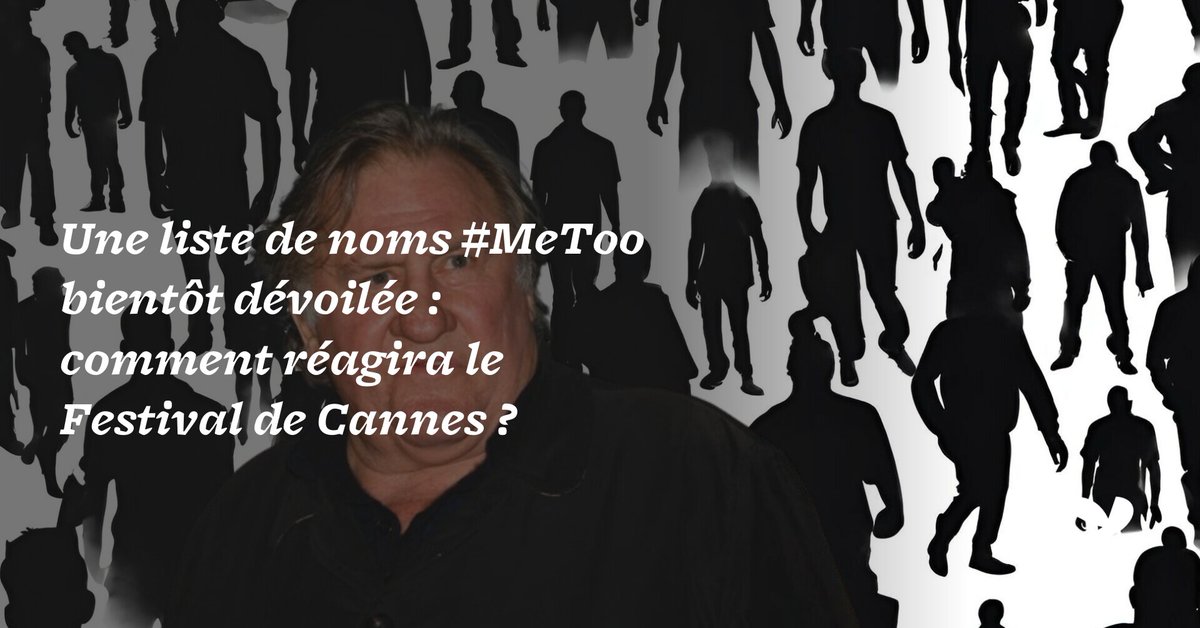 Une liste de noms #MeToo bientôt dévoilée : comment réagira le Festival de Cannes ? ➡️ l.madmoizelle.com/6c8