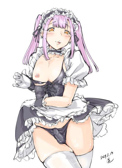 ついてる地雷系メイドくんという謎電波を受信したので…。 