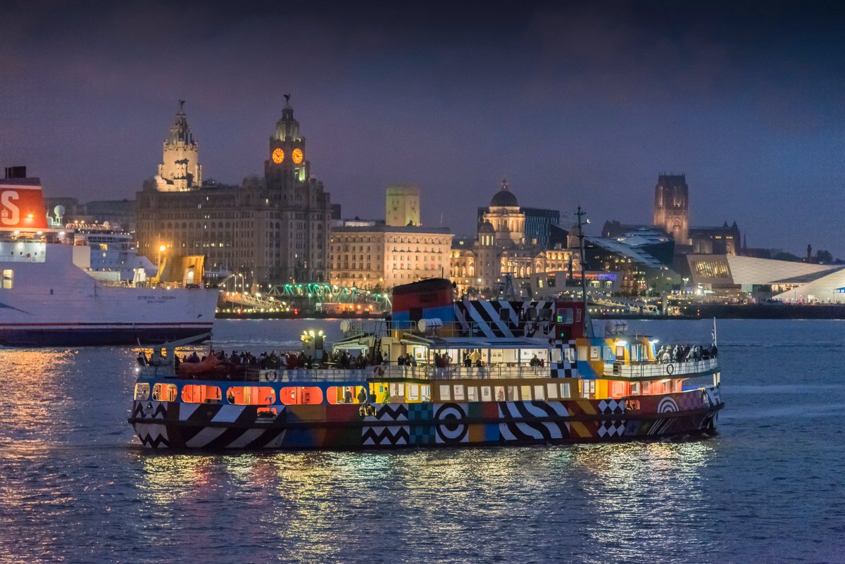 Roll up, roll up! @MerseyFerries' Beatles Tribute Night Cruise sets sail this Saturday! Enjoy music from local Beatles cover band, The Paperback Writers, and spectacular views of Liverpool and Wirral's world-famous waterfronts. Tickets to ride: merseyferries.co.uk/our-cruises/ev…