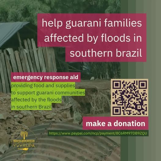 To make the crisis worse, the National Department of Transport Infrastructure destroyed homes and a school whilst families were in emergency shelter! Size of Wales calls on Brazilian authorities to uphold the ancestral rights of Indigenous Peoples at this time of crisis.