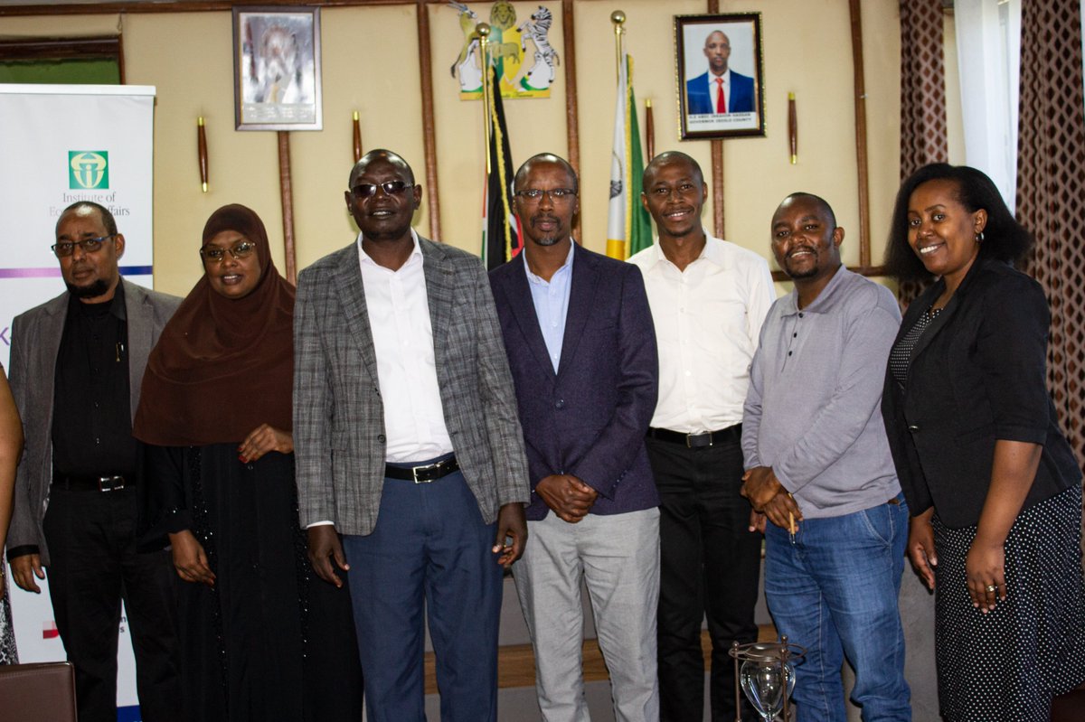 09.05.2024:  @IEAKenya Led Consortium on USAID Funded project on Closing Gaps in Devolved Health Service Delivery paid a courtesy call to the Deputy Governor of Isiolo H.E. Dr. James L. Lowasa where he was briefed about the program. #EquitableHealthServicesKE