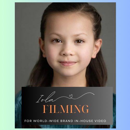 Hoping our young performer IOLA has a great day on location today filming for a WW Brand! 

#traceystalent #agency #childactor #childmodel