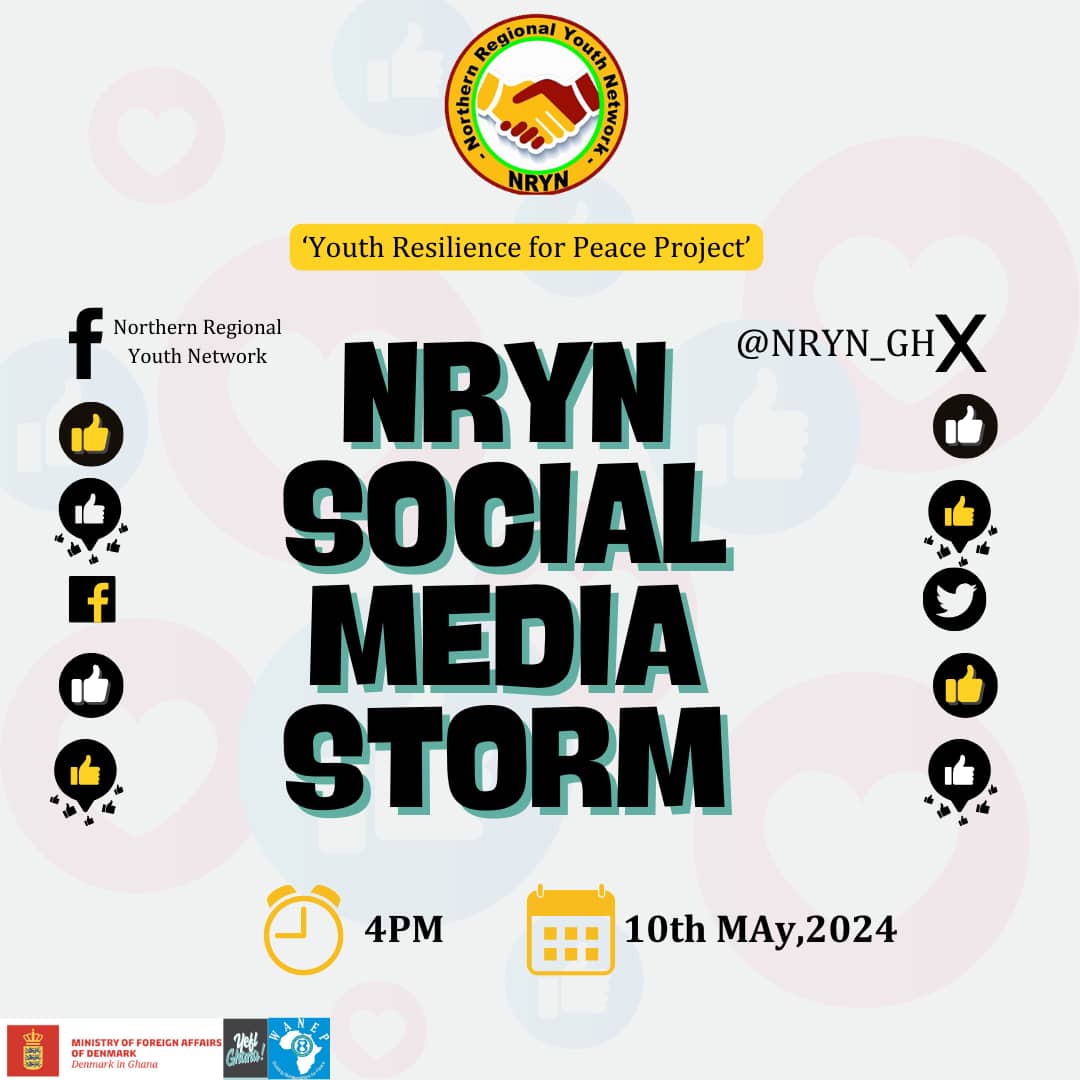 Do join us as we storm here <a href="/4pm/">4pm</a> today. <a href="/NRYN_GH/">Northern Regional Youth Network</a> <a href="/yeflgh/">YEFL-Ghana</a> <a href="/WANEP_Ghana/">WANEP-Ghana</a>