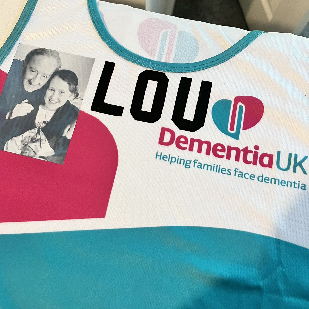On Sunday I will be running my first ever half marathon. Thank you so much to everyone who has donated to my chosen charity @DementiaUK in memory of my Grandpa & supporting individuals and their families affected by dementia. This one’s for you, Gramps 🏃🏻‍♀️🎀🎽