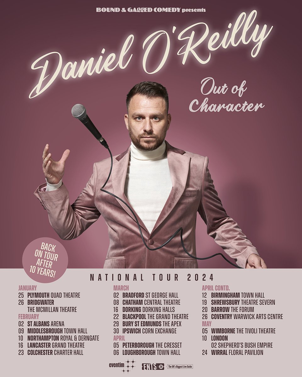 .@dapperlaughs performs on his #OutOfCharacter tour at @O2SBE tonight