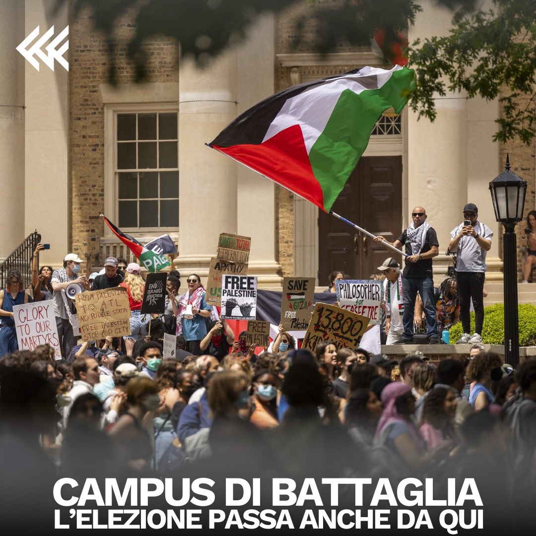 Fondazione Giangiacomo Feltrinelli (@fondfeltrinelli) on Twitter photo Le proteste nei #campus #USA evidenziano diverse criticitĂ . Interventi della polizia, occupazioni, crisi a #Gaza: sollevano dibattito su politiche interne ed estere.
Ascolta il #podcast “America Anno Zero”
➤ bit.ly/4dsL1J3
A cura di <a href="/mmaaloi/">Mario Aloi</a> e <a href="/LCostaguta/">Lorenzo Costaguta</a>
#AAZ Le proteste nei #campus #USA evidenziano diverse criticitĂ . Interventi della polizia, occupazioni, crisi a #Gaza: sollevano dibattito su politiche interne ed estere.
Ascolta il #podcast “America Anno Zero”
➤ bit.ly/4dsL1J3
A cura di <a href="/mmaaloi/">Mario Aloi</a> e <a href="/LCostaguta/">Lorenzo Costaguta</a>
#AAZ